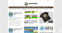 Desktop Screenshot of dxcoffee.com