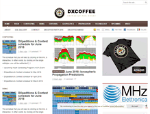 Tablet Screenshot of dxcoffee.com